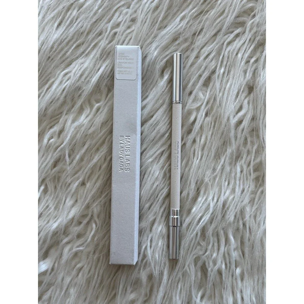 Haus Labs Optic Intensity Eco Eyeliner White Onyx Matte Pure White